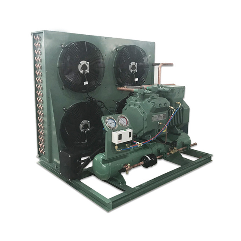 Open-type condensing unit